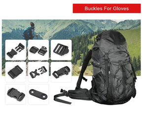 Hebilla de Liberación Lateral Rápida de Plástico Ecológico POM de <span class=keywords><strong>10</strong></span>, 15 y 20 mm para Mochilas de Senderismo al Aire Libre - Product Image 4