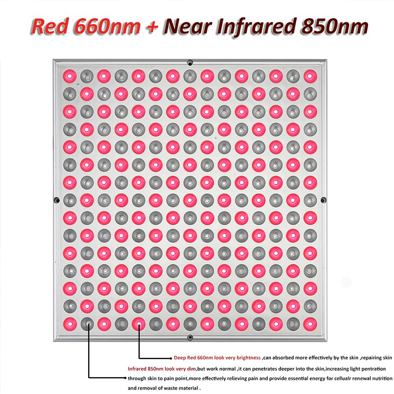 45W 660nm LED Light Therapy Panels Red Near Infrared For Pigment Removal