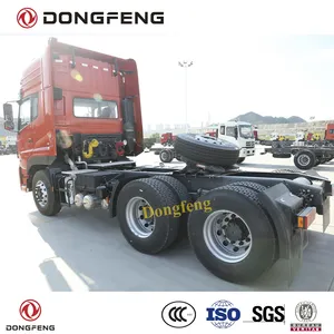 Dongfeng KL LHD Truk Traktor dengan Dongfeng 420 HP G.C.W 80 Ton Desain Truk Traktor Kontainer