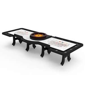 YH-Mesa de póquer de <span class=keywords><strong>ruleta</strong></span> profesional, estilo de Casino, con portavasos - Product Image 4