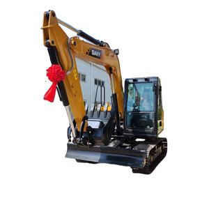 Mini-excavatrice sur chenilles hydraulique SY75Cpro 7,35t, machine de construction haute efficacité, moteur Isuzu, capacité de la benne de 0,28 m³ - Product Image 1