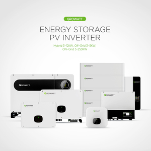 อินเวอร์เตอร์โซลาร์เซลล์แบบเชื่อมต่อกริดสามเฟส Growatt 120V 240V 75 กิโลวัตต์ 100 กิโลวัตต์ 120 กิโลวัตต์ สำหรับเชิงพาณิชย์ แบบแยกเฟส - Product Image 1