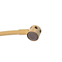 Microphone unidirectionnel professionnel beige de haute qualité pour performance scénique audio