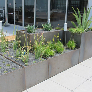 Jardinera Rectangular Grande y Moderna de Acero <span class=keywords><strong>para</strong></span> <span class=keywords><strong>Exteriores</strong></span> - Product Image 6