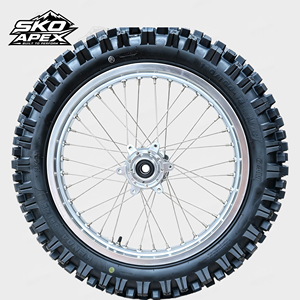 Jeu de roues en alliage d'aluminium <span class=keywords><strong>AX</strong></span> Sur-Ron Ultra Bee 21/18 pouces, rayons haute résistance, prêts à être fixés, adhérence tout-terrain, pièces de rechange Talaria - Product Image 1