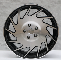 Velg roda mobil casting 18 inci dengan PCD 5/114.3 Multi Ruji desain cekung mahkota Atenza Sagitar G27