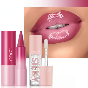 Gloss à lèvres <span class=keywords><strong>repulpant</strong></span> mini format, haute brillance, longue tenue, végan, vente en gros, logo personnalisé pour les marques de beauté - Product Image 1