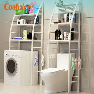 Multifunction No Drilling Easy Assemble Storage Organizer Toilet Storage Rack