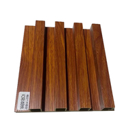 168cm Marbre Couleur Pvc Laminé Revêtement Mural Grain De Bois Pvc Cannelé Grand Mur Lambris Intérieur Wpc Mur Decking Louvre Panneau