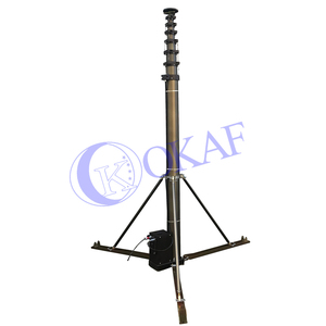 3M To 20M Electric Motor <strong>Telescopic</strong> <strong>Mast</strong> Antenna <strong>mast</strong> <strong>telescopic</strong> Manual Electric <strong>mast</strong>