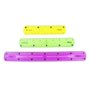 Reglas de Medición Flexibles y Plegables de PVC Transparente de 30 cm, Gran Venta - Product Image 5