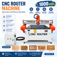 Machine de fraisage CNC à bois économique ATC à quatre têtes et 3 axes pour meubles en bois et armoires en stock