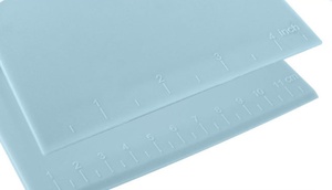 Herramientas de pastelería para hornear de plástico Flexible multifuncional 2 en 1, raspador de banco, marcas de medición, incluye Pasta de Pizza - Product Image 3
