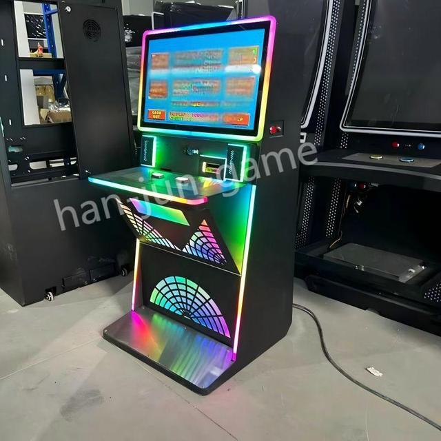 Popular Pog Arcade Game Machine Touch Screen Monitor with Metal Cabinet Skill Game Board in America English Language