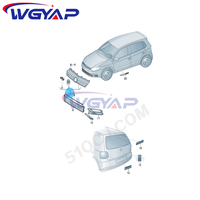 WGYAP OEM 6C0 853 651 E WYR Calandre de pare-chocs avant pour Volkswagen Polo Derby Vento-IND 2015-2018