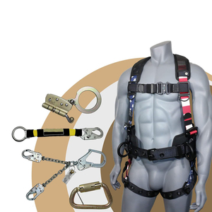 <span class=keywords><strong>Harness</strong></span> keselamatan tugas berat dengan desain bendera nasional disetujui untuk traksi penyelamatan mendaki gunung terbuat dari poliester yang tahan lama - Product Image 6