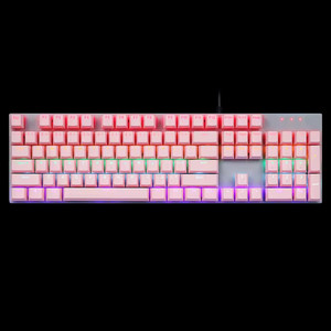Clavier de jeu filaire personnalisé avec éclairage RGB, anti-ghosting, compatible avec PC, PS5, PS4, clavier mécanique - Product Image 1