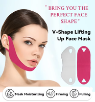 Patch liftant professionnel pour le visage en V, respectueux de la peau, pour le lifting du visage avec contouring et soin de la ligne du menton