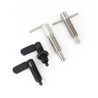Plongeurs d'indexage en acier de précision, plongeur d'indexage en oxyde noir avec levier à came, broche d'indexage M10 M16, broches d'indexage personnalisées OEM