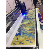 Impresora de inyección de tinta 3d plana industrial, carcasa de Metal, pintura, pila de carga, puerta