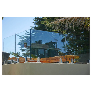 Rampe en verre pour clôture de piscine ACE avec système d'éclairage à <span class=keywords><strong>LED</strong></span> Accessoires de main courante supérieure fabriqués en Chine - Product Image 3