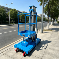 Plateforme élévatrice hydraulique électrique mobile de 12 m pour l'entretien des plafonds d'hôtel