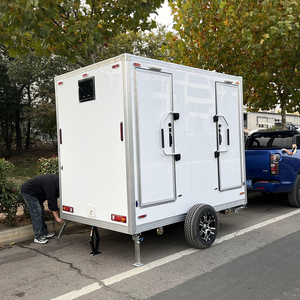 Bagno Portatile Intelligente con Funzionamento Senza Contatto, Toilette Mobile Prefabbricata per Aree Pubbliche - Product Image 1
