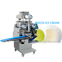 Nouvelle machine à encruster les mochi à commande tactile automatique 220V, haute productivité, grande capacité, pour boulangerie, desserts, collations, usine alimentaire