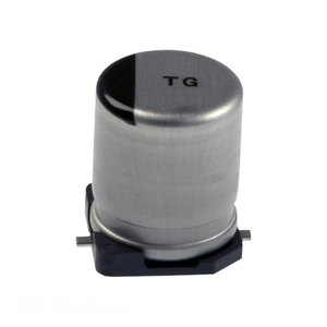 Distribuidor Autorizado EEE-TG1V102M Condensador de Aluminio de 1000 uF, 20%, 35V, Montaje Superficial SMD - Product Image 1