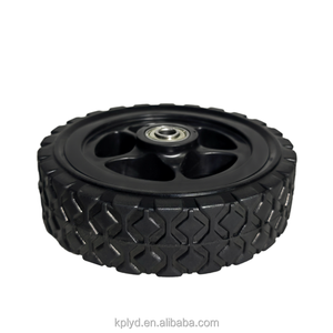 Hochwertige <span class=keywords><strong>5</strong></span>-Zoll-Gummirollen lautlos-verschleiß fest-rutsch fest Geeignet für Wagen, Werkzeug kästen - Product Image 4