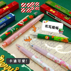Caja Sorpresa Navideña con Bolígrafo de Punta de Acero Inoxidable de 0.38 mm y Carcasa de Plástico, Regalo para Estudiantes, Herramienta de Escritura - Product Image 3