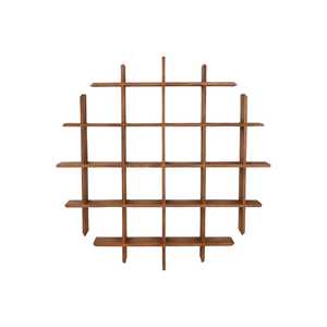 <b>Teak</b> Wall <b>Shelf</b> 120x15x120cm - Product Image 1
