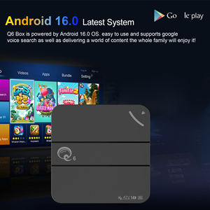 ZOKU Nuevo Smart <span class=keywords><strong>TV</strong></span> Box Q6 Android 16.0 Rendimiento Estable Quad Core Compatible con Decodificación 4k Precio de Fábrica - Product Image 4
