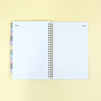 Gran oferta 2025-2026 A5 planificador semanal mensual anual diarios Cuadernos para regalos espiral Tapa dura nota planificador Agenda diario