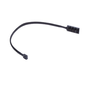4 Pin Fan <b>Splitter</b> <b>Cable</b> 1 To 4 PWM Temp Control Extension With Braided Sleeve For PC Case Cooling Fans - Product Image 5