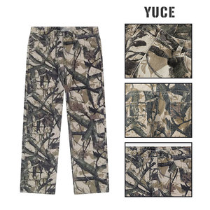 Pantalons de survêtement pour hommes YUCE, impression intégrale personnalisée, streetwear, camouflage lourd, coupe ample, <span class=keywords><strong>jogging</strong></span> - Product Image 2