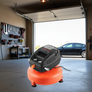 Compresor de Aire Vevor de 3 Galones y 1.3 HP con Manómetro Analógico para Automóviles - Product Image 2
