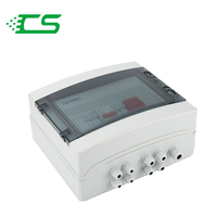 Kotak Kombiner PV Surya IP65 2 String 2 in 1 Out 1000V DC Kotak Sambungan Array untuk Sistem Tenaga Surya CE RoHS