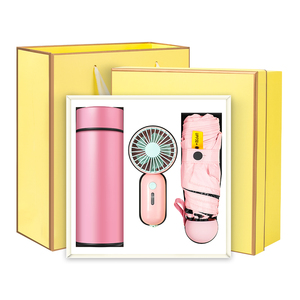 WD 2024 Mini USB Fan Vacuum Cup <strong>Umbrella</strong> <strong>Gift</strong> <strong>Set</strong> for Summer Weddings-New Promotional <strong>Gift</strong> - Product Image 5