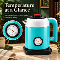 Ketel Air Listrik 1500W 2.5L Termometer Analog Sensitivitas Tinggi Suhu Konstan Cerdas