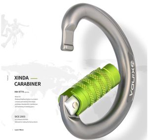 Mosquetón XINDA de alta calidad 20kn para escalar y trabajar <span class=keywords><strong>en</strong></span> altura - Product Image 3