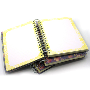 Hot Bán Chất Lượng Cao Nhật Ký Tùy Chỉnh Hoa Bìa Xoắn Ốc Nhật Ký Máy Tính Xách Tay In Ấn - Product Image 3