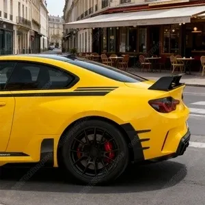 Kit d'accessoires extérieurs de décoration pour les sourcils des jantes latérales de style automobile pour BMW Série 2 M2 G87 Coupé 2023 2024 2025 - Product Image 5