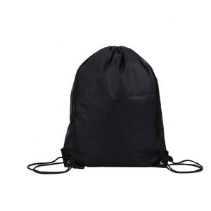 Mochila de compras grande con brillos de Ulikeke Factory, bolsa de gimnasio personalizada con efecto tie-dye y logotipo, bolsas deportivas de poliéster para zapatos. - Product Image 2