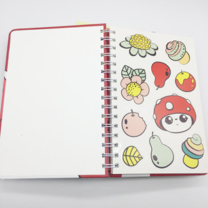 Livre de notes à reliure spirale personnalisé personnalisé cahier de magazines Journal <span class=keywords><strong>YO</strong></span> livres à reliure métallique - Product Image 2