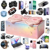 Coffret Mystère Numérique 5 Pièces 2026 – Boîte Mystère 3C Aléatoire Incluant Smartphone, Montre Connectée, Écouteurs et Plus Encore – Coffret Cadeau