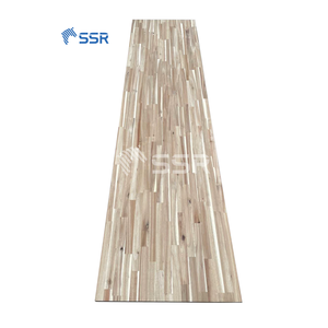 Comptoir de bloc de boucher en acacia SSR 1.5 pouces d'épaisseur pour plan de travail supérieur de banc d'îlot de cuisine - Product Image 3