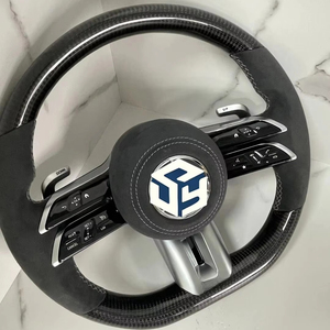 Volant Mercedes <span class=keywords><strong>AMG</strong></span> pour les classes A, E, S, C, GLC, CLS, GLE, CLA 45, 43, C36, G63, C43, W176, W212, W213, W222, W177, X253, W211, <span class=keywords><strong>E55</strong></span>, E53, A35, E63s - Product Image 1