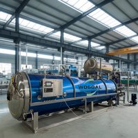 Stérilisateur / Autoclave à vapeur industrielle à pulvérisation d'eau