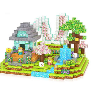 העולם שלי פאזל מגנטי בלוק פאזל מגנטי לבנות מגנטים מיני צעצועים - Product Image 2